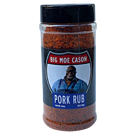 Moe Cason Barbecue Big Moe Cason Pork BBQ Rub 11 oz MOEPORK
